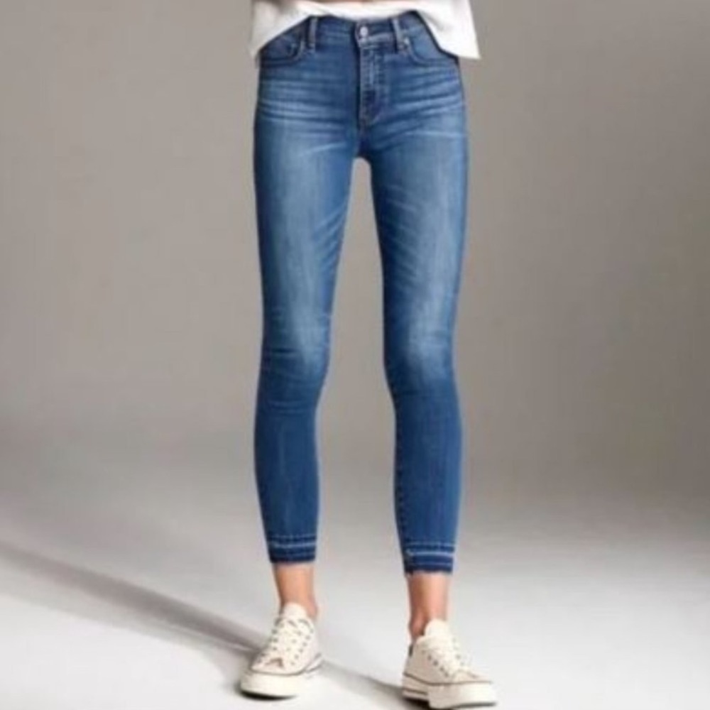 Denim Forum - The Nico High Rise Skinny Crop - Size 26 - COI Sri Lanka